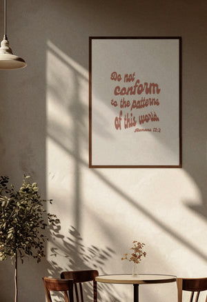 Open image in slideshow, Romans 12:2 | Digital Print
