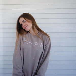 Open image in slideshow, He Qualifies the Called | Crewneck
